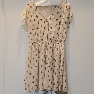 Charming Charlie front button up dress